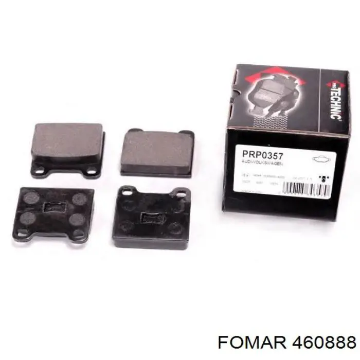 Гальмівні колодки Fomar Roulunds 460888 ціна, від 10.99 USD