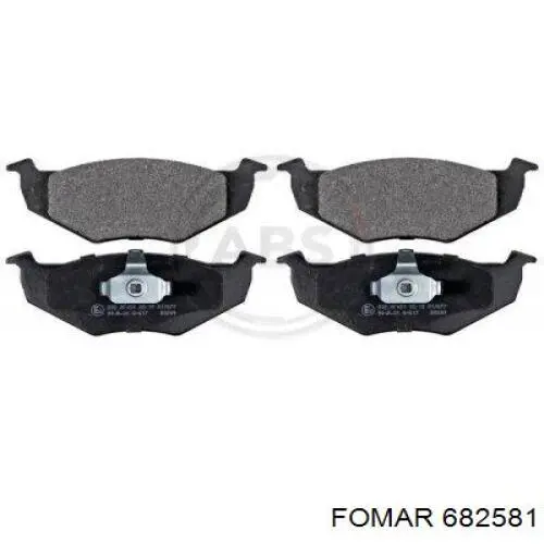 Гальмівні колодки VALEO 301403 ціна, від 16.45 USD