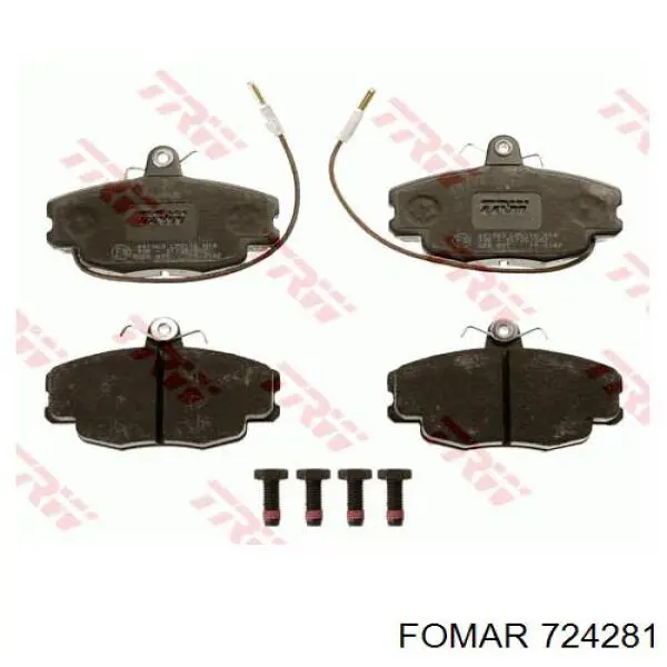 Гальмівні колодки Renault (RVI) 7701203797 ціна, від 15.43 USD
