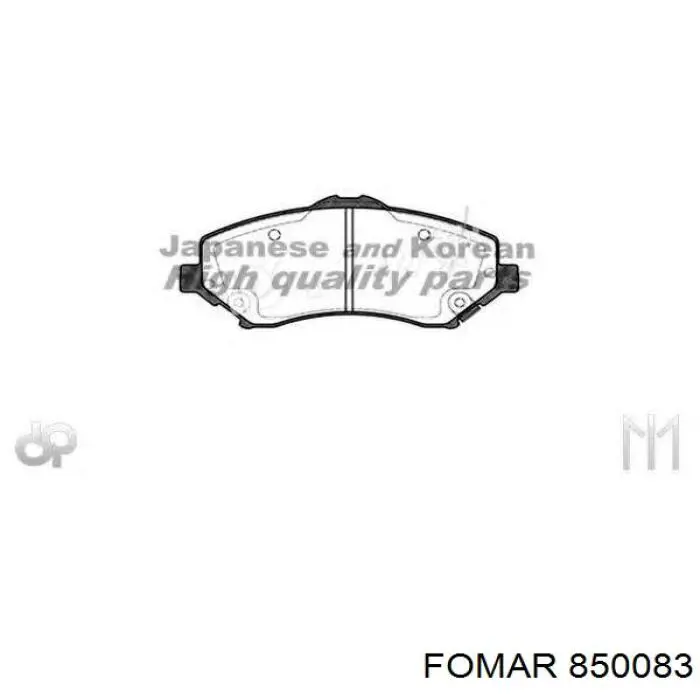 Передні тормозні колодки 161273 Power Stop