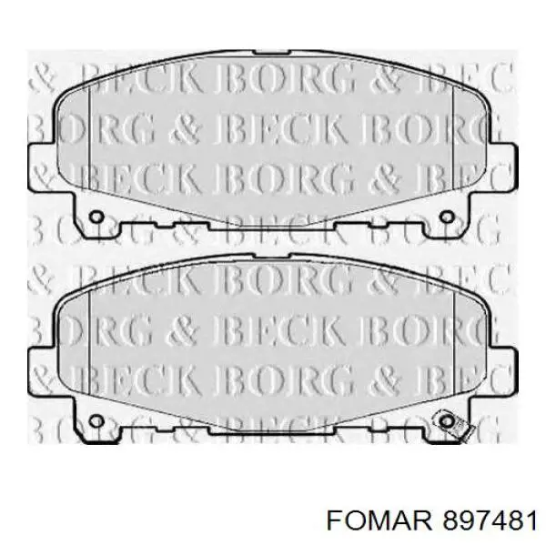 Гальмівні колодки Jurid/Bendix 572635B ціна, від 23.82 USD