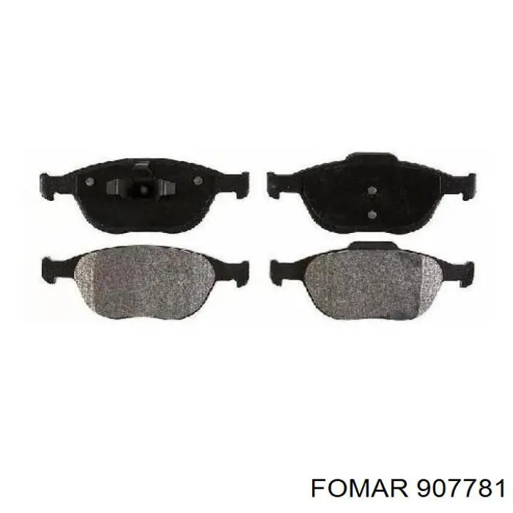 Гальмівні колодки Fomar Roulunds 907781 ціна, від 25.08 USD