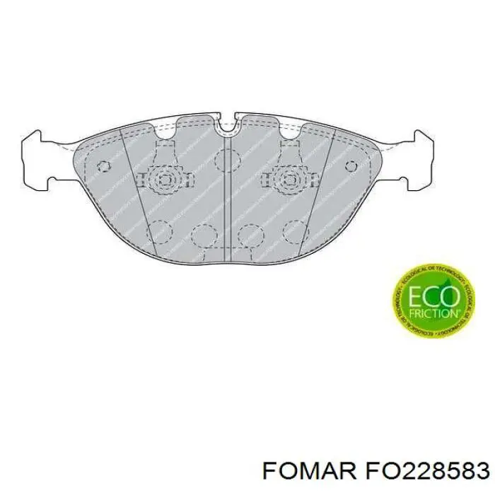Передні тормозні колодки ADB114239 Blue Print
