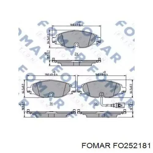 Купити RD25086STD Rider Колодки гальмівні передні, дискові