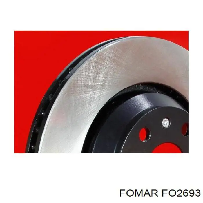 FO2693 Fomar Roulunds диск гальмівний передній