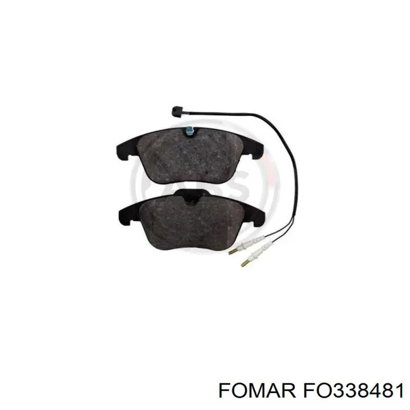 Тормозні колодки Fomar Roulunds FO338481