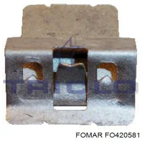 Задні дискові колодки Fomar Roulunds 420581