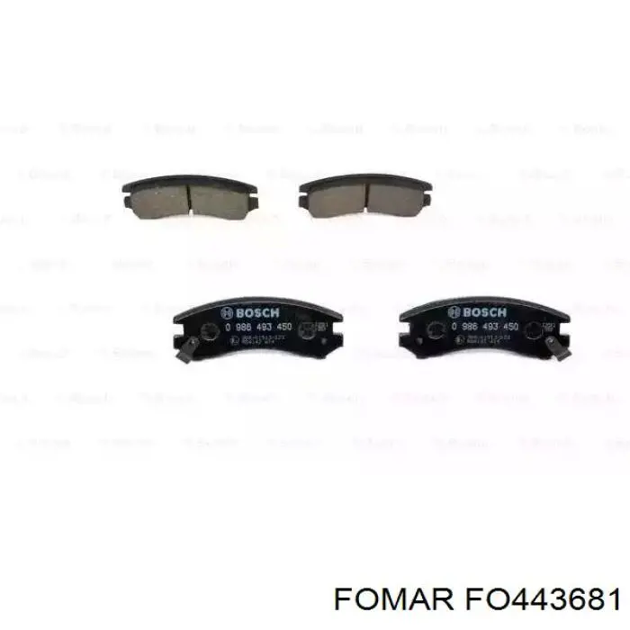 MDB1408 Mintex Передні гальмівні колодки