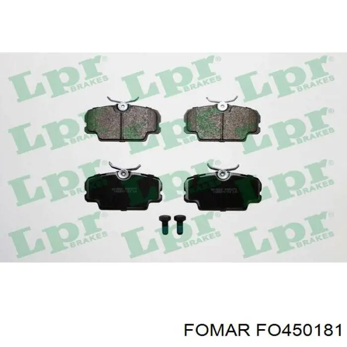SP124 SCT Передні гальмівні колодки