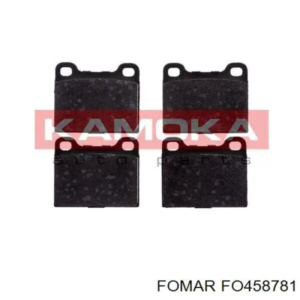 Задні гальмівні колодки Fomar Roulunds FO458781 ціна, від 13.05 USD