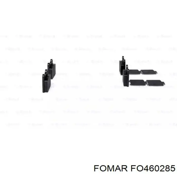 Задні гальмівні колодки Fomar Roulunds FO460285 ціна, від 12.61 USD