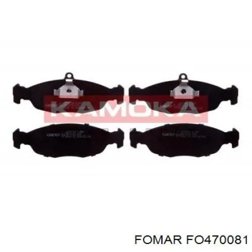 Тормозні колодки Fomar Roulunds FO470081
