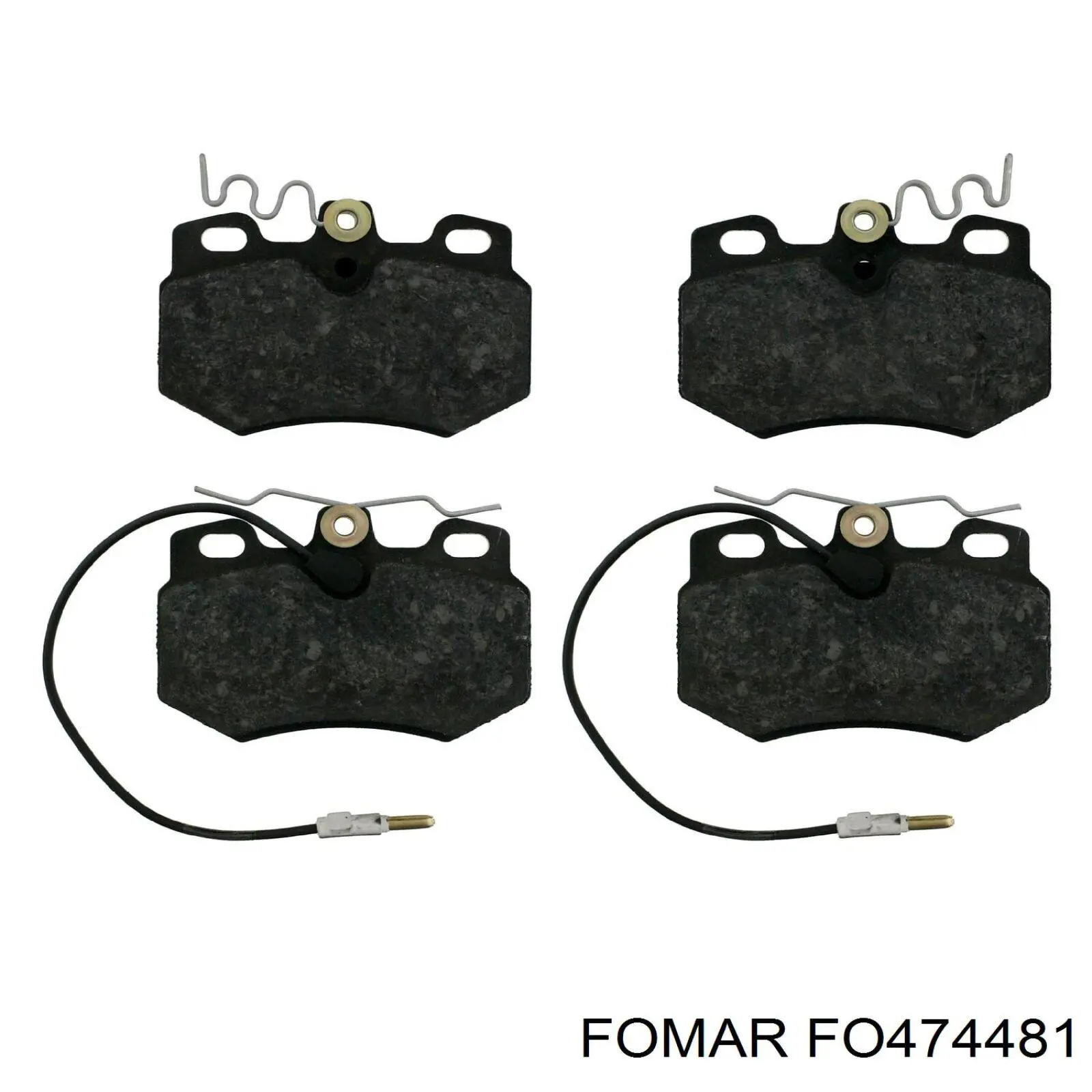 Передні тормозні колодки 5SP384 Samko