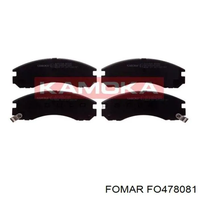 Купити FO478081 Fomar Roulunds Колодки гальмівні передні, дискові