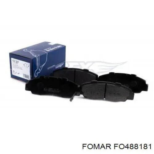 Тормозні колодки Fomar Roulunds FO488181