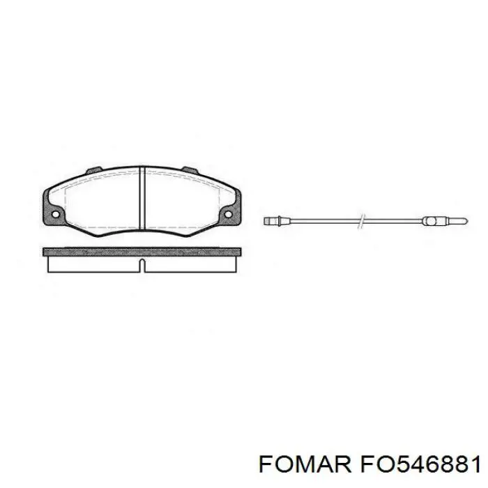 Гальмівні колодки Renault (RVI) 7701204087 ціна, від 15.40 USD