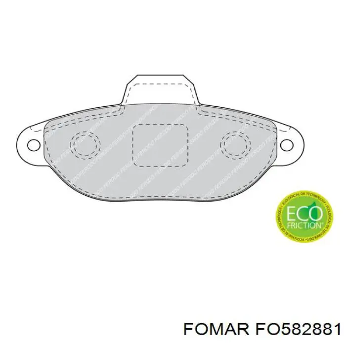 Тормозні колодки VALEO 302110