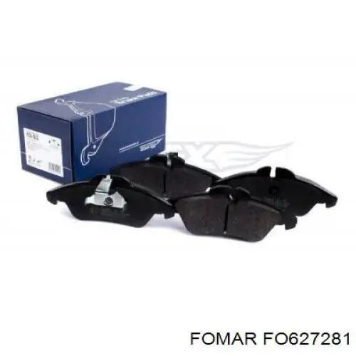 FO627281 Fomar Roulunds Передні гальмівні колодки