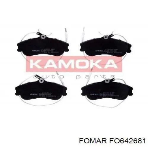 Тормозні колодки Fomar Roulunds FO642681