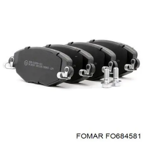 Купити 1204843 Ford Колодки гальмівні передні, дискові