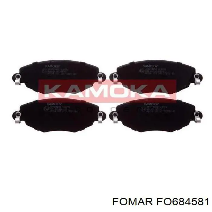 Передні тормозні колодки 1204843 Ford