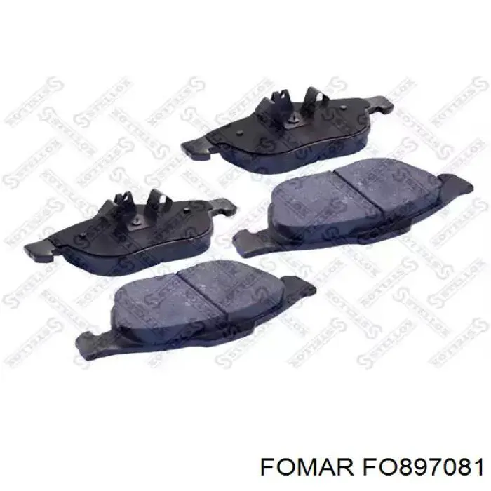 Тормозні колодки Fomar Roulunds FO897081