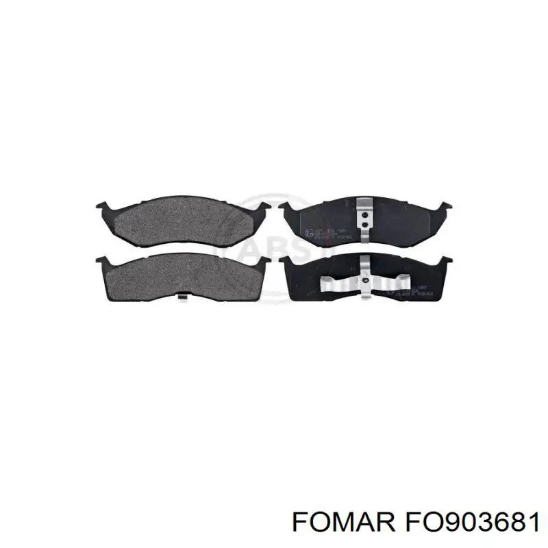 Передні тормозні колодки 10109 Optimal