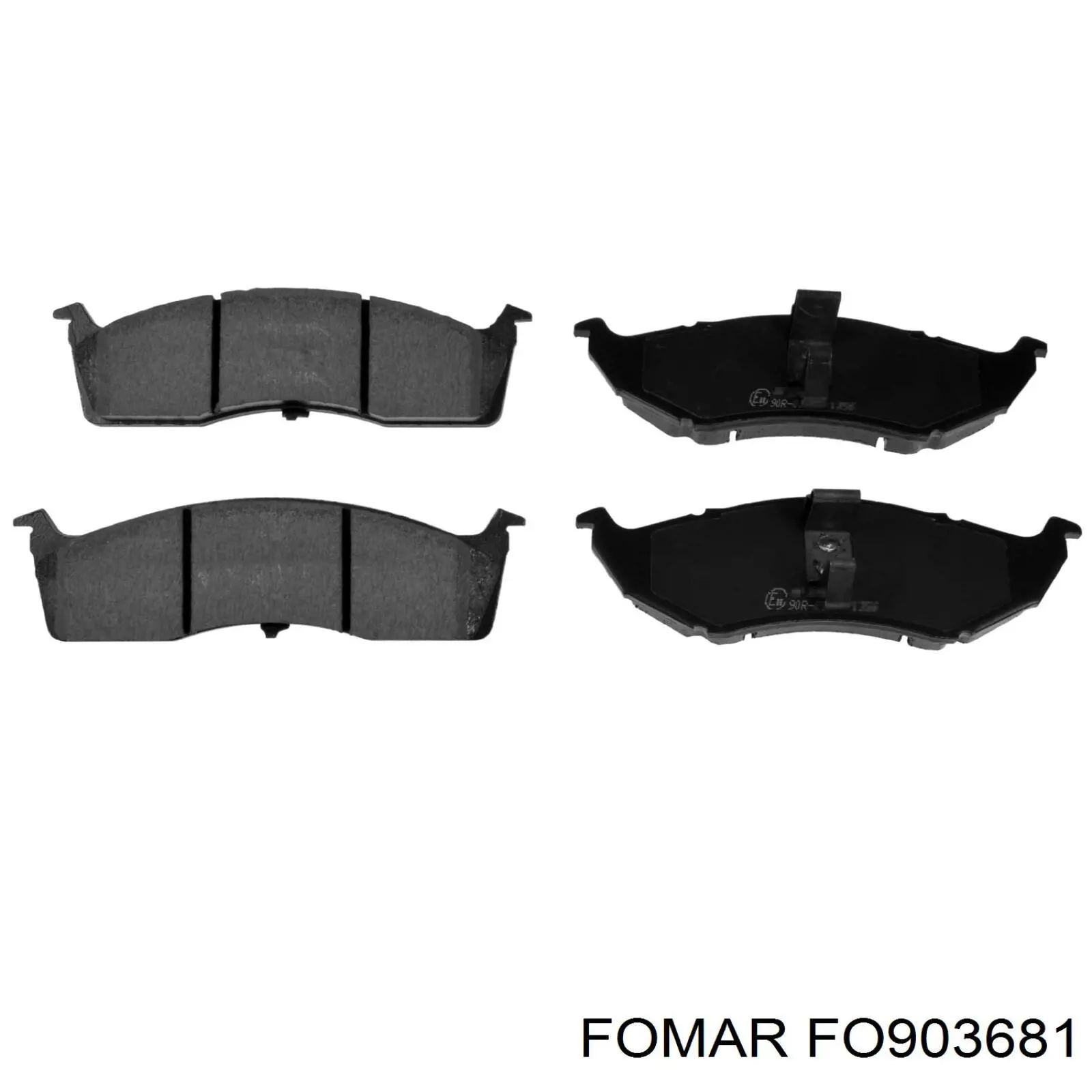 QC591 Wagner Передні гальмівні колодки