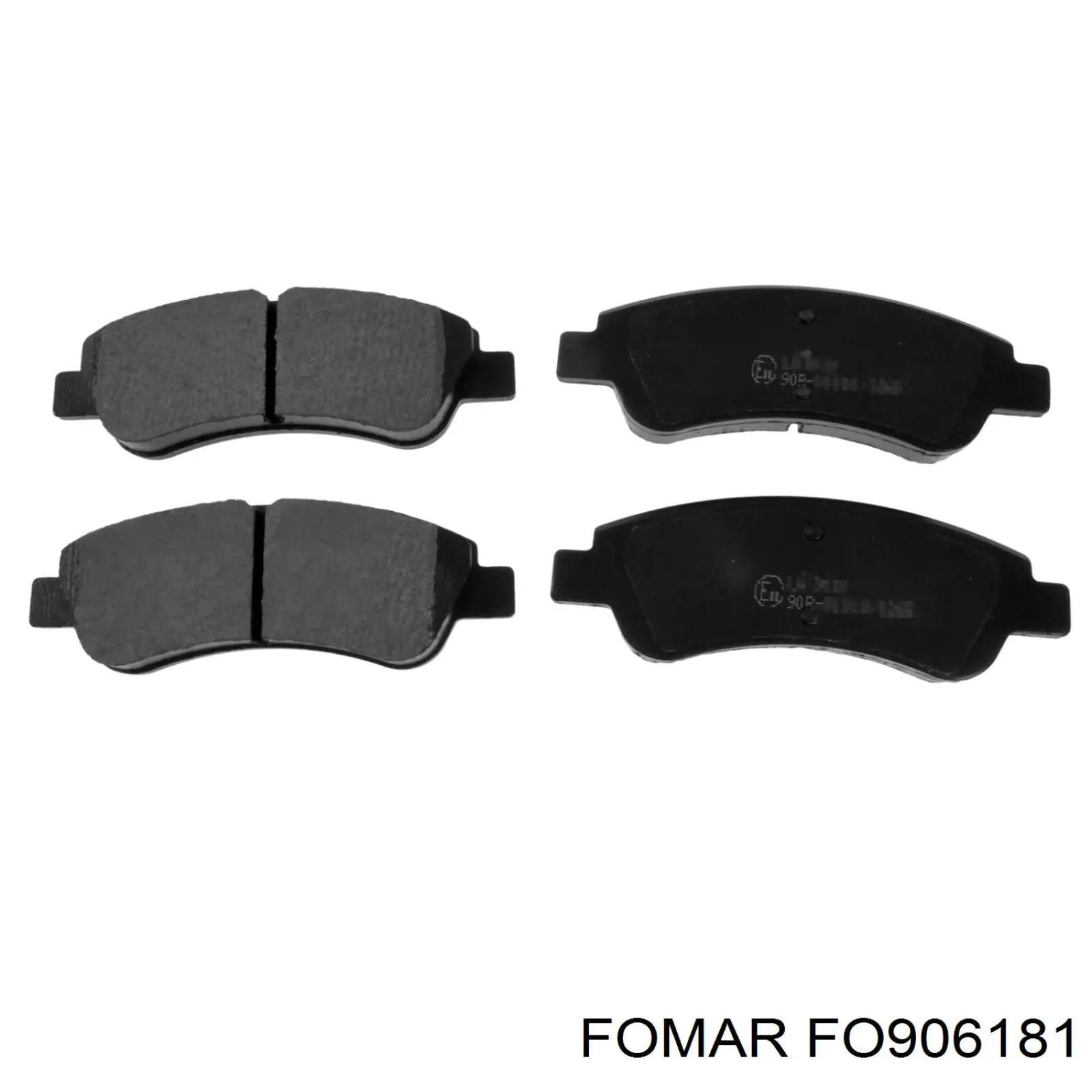 Гальмівні колодки Fomar Roulunds FO906181 ціна, від 19.92 USD