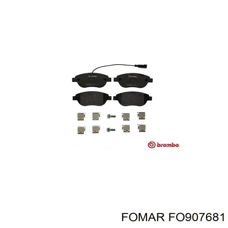 Купити 71772521 Fiat/Alfa/Lancia Колодки гальмівні передні, дискові
