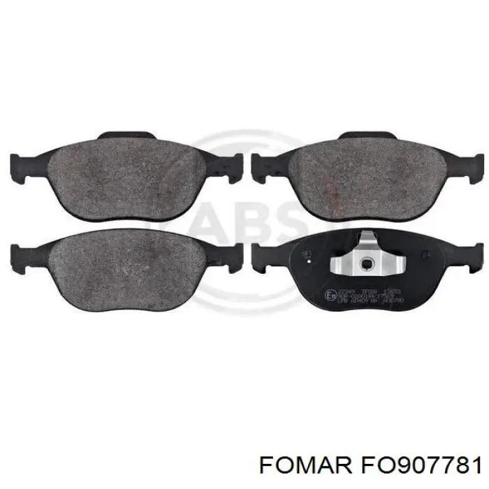 Тормозні колодки Fomar Roulunds FO907781