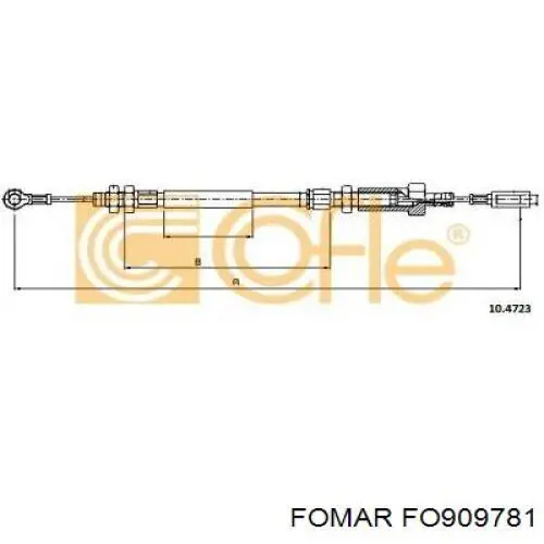 Купити FO909781 Fomar Roulunds Колодки гальмівні передні, дискові