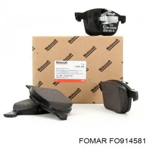 Тормозні колодки Fomar Roulunds FO914581