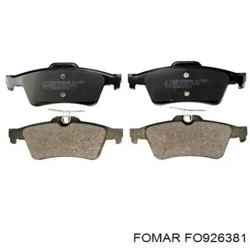 2177229 Ford Колодки гальмівні задні, дискові