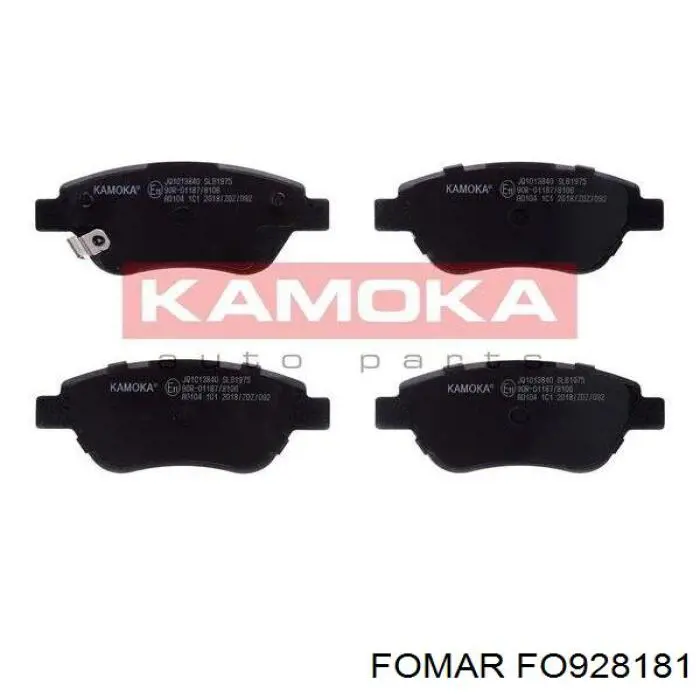 Тормозні колодки Opel 93191697