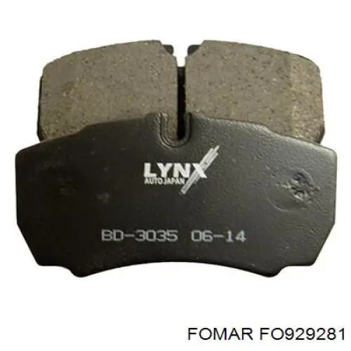 Задні дискові колодки Errevi PF9231