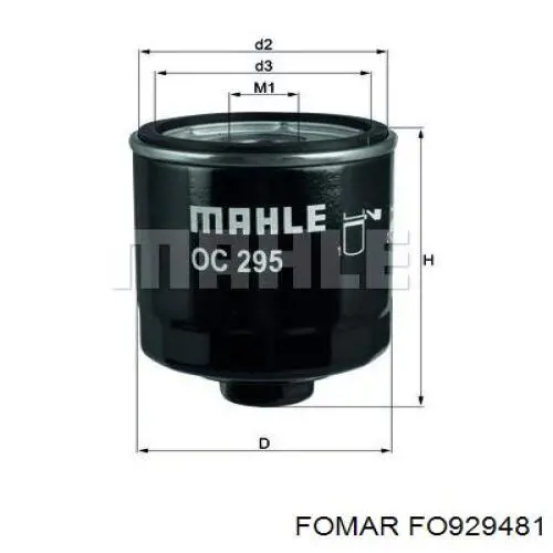 Тормозні колодки Fomar Roulunds FO929481