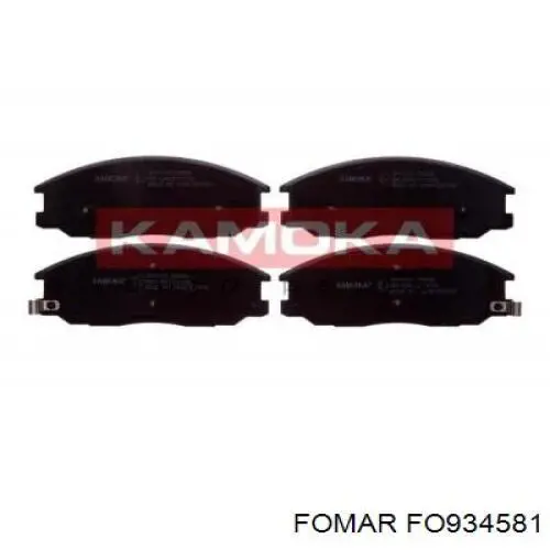 581014AA26 Hyundai/Kia Передні гальмівні колодки