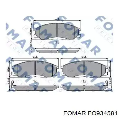 Гальмівні колодки Rider RD23570STD ціна, від 21.33 USD