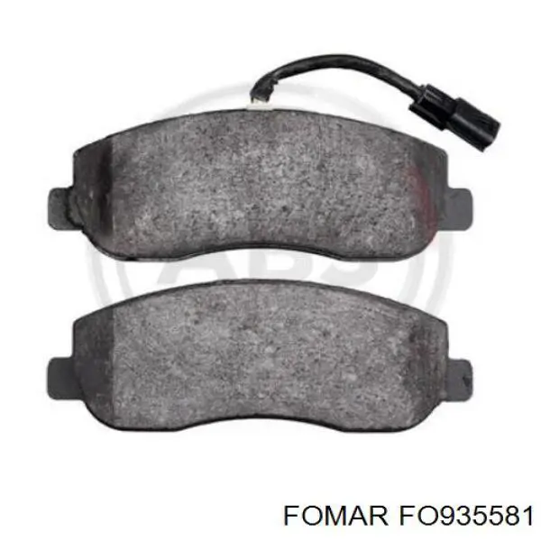 Тормозні колодки Fomar Roulunds FO935581