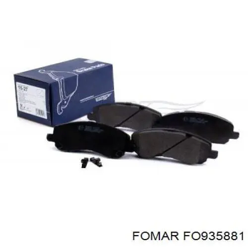 Купити FO935881 Fomar Roulunds Колодки гальмівні передні, дискові