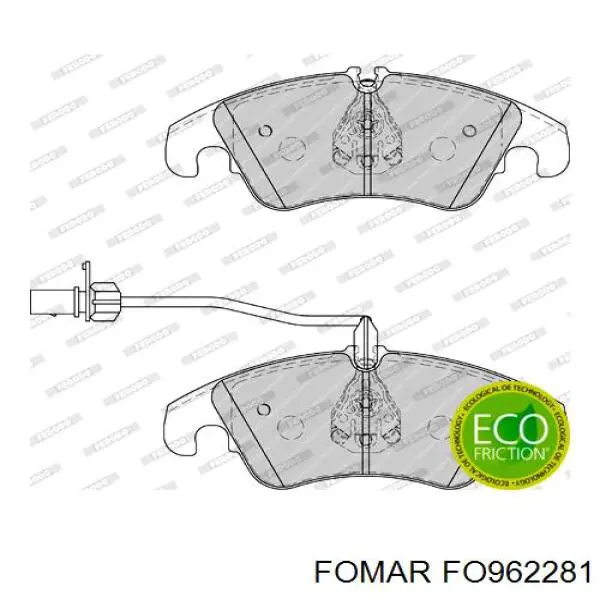 Тормозні колодки Optimal BP12442