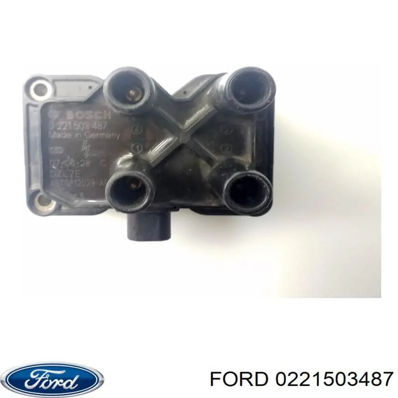 Котушка запалювання 0221503487 Ford