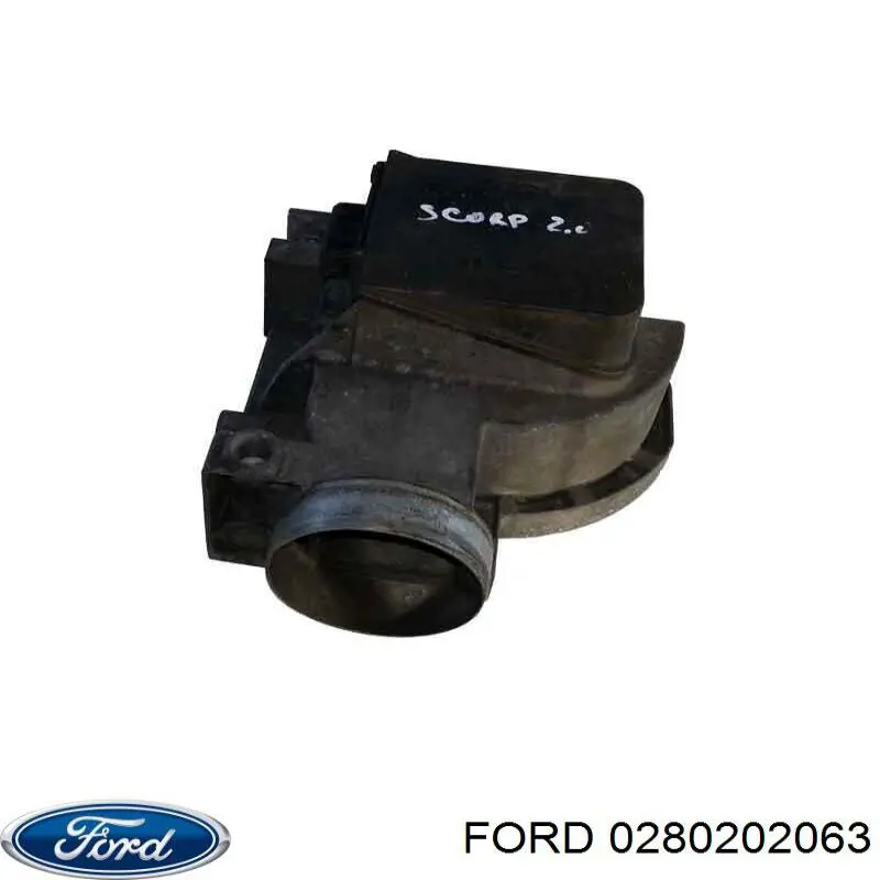 Датчик масової витрати повітря Ford 0280202063 ціна, від 110.93 USD