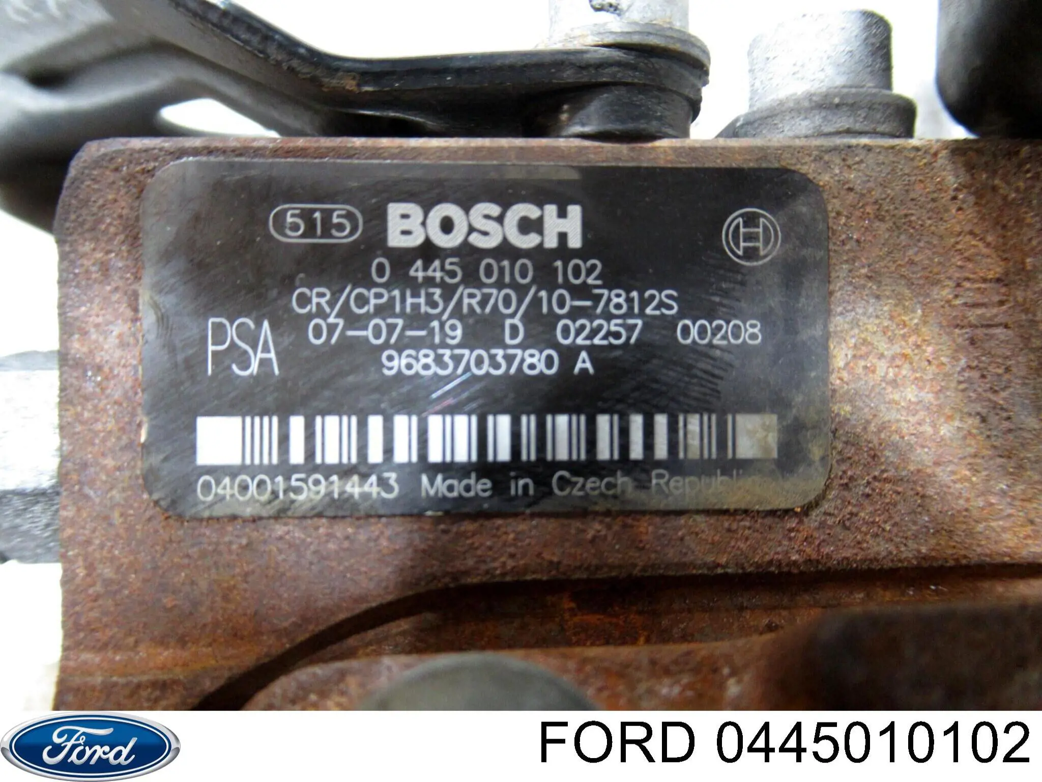 Паливний насос високого тиску 0445010102 Ford