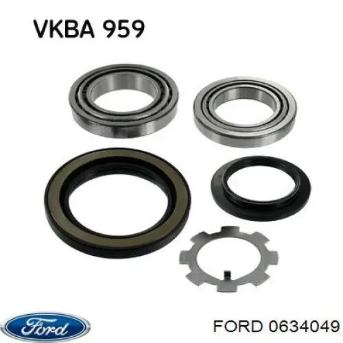 Задній підшипник Ford 0634049