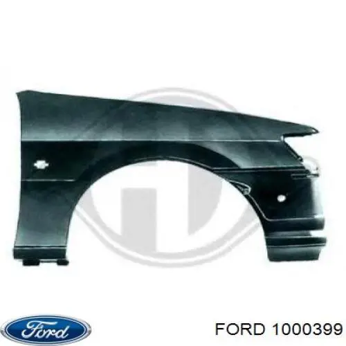 1000399 Ford Переднє ліве крило
