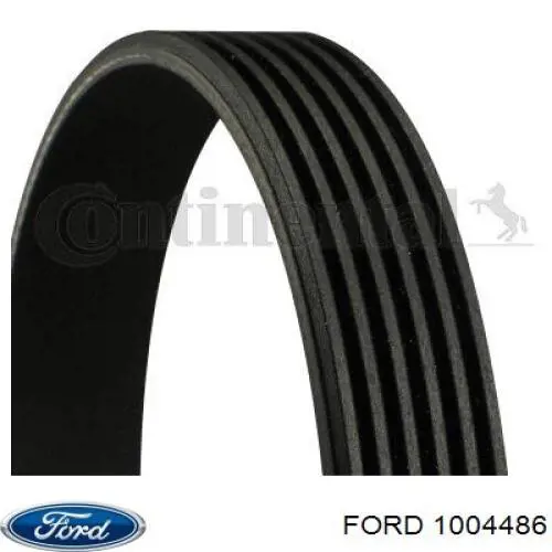 1004486 Ford Поліклиновий ремінь