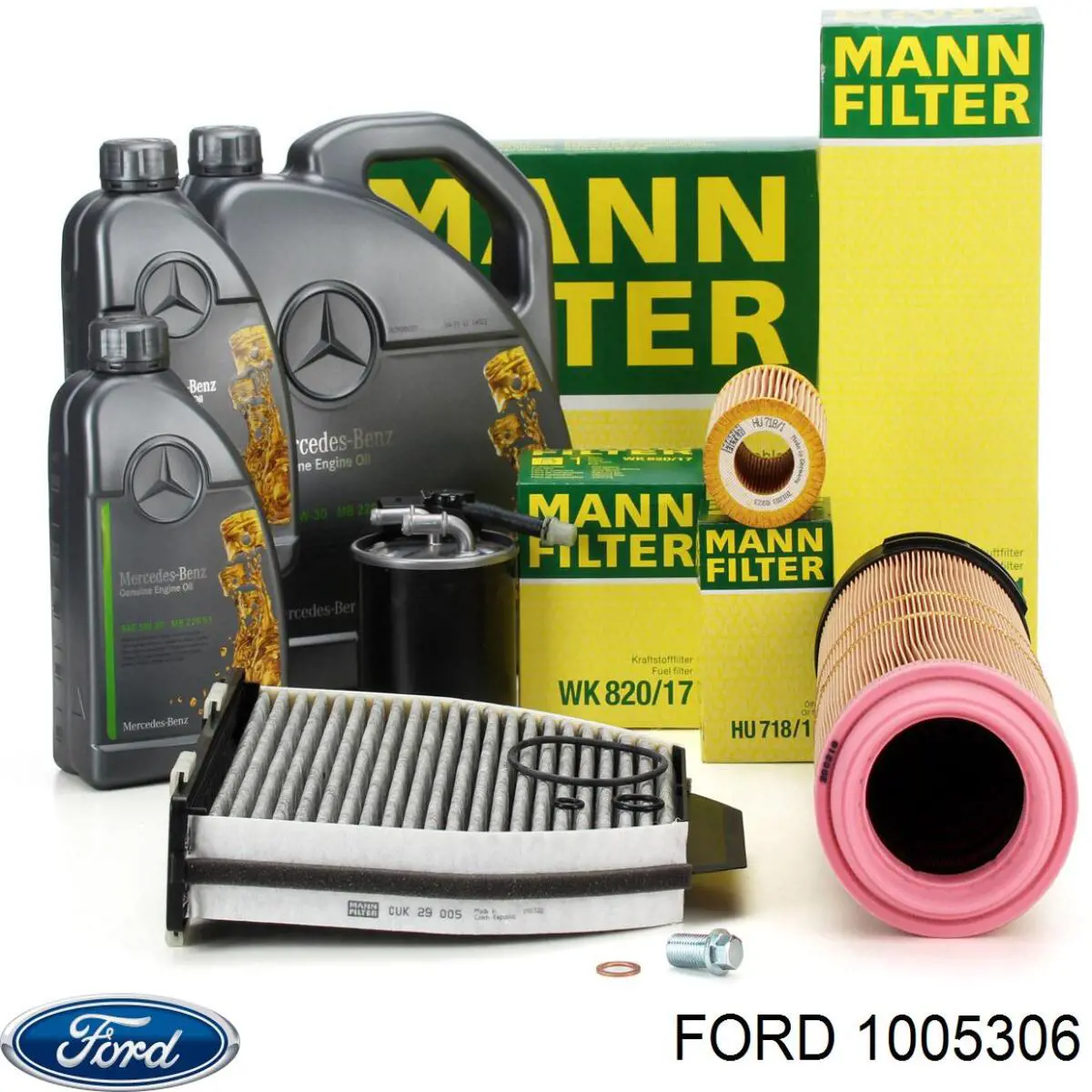 Прокладка пробки піддону двигуна 1005306 Ford