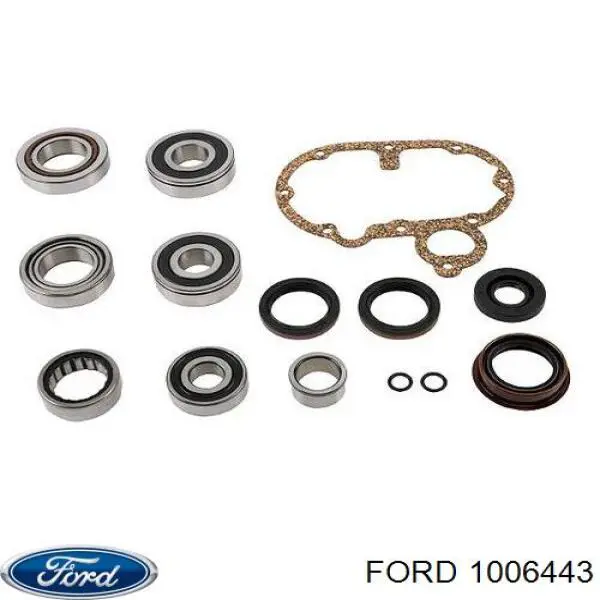 Купити 1051859 Ford Підшипник вторинного валу коробки